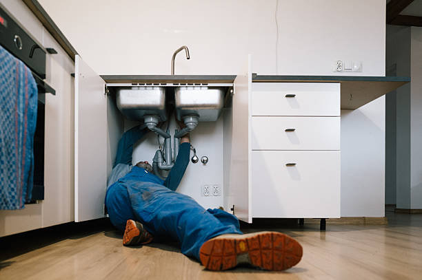 Professional Plumbing technician working in La Prairie, IL